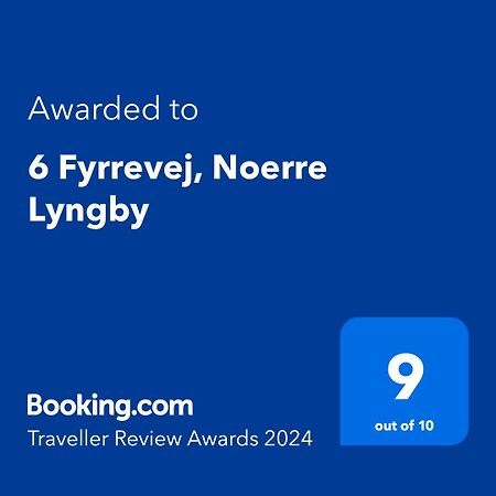 Вилла 6 Fyrrevej, Noerre Lyngby Лёккен Экстерьер фото